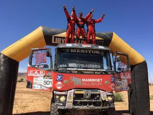 MKR s Mammoetem vyhrává Libya Rally 